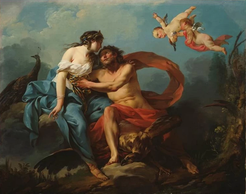 Un uomo inganna Giove con la cintura di Venere, 1748 - Château de Versailles